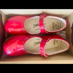 Red Girls Shoes